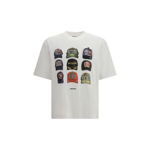 Dsquared² White Cotton Men's T-Shirt